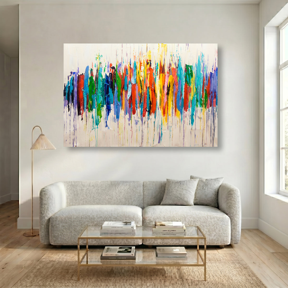 Painting Chromatic Frequencies