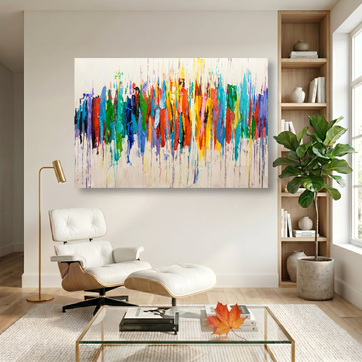 Painting Chromatic Frequencies
