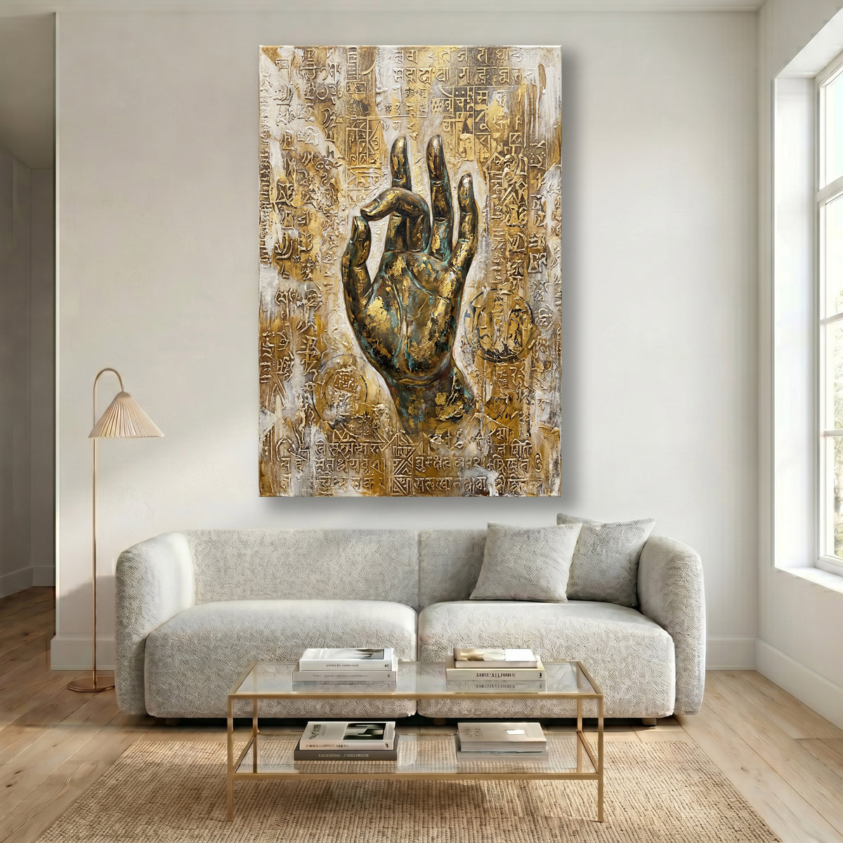 Painting Gilded Mudra