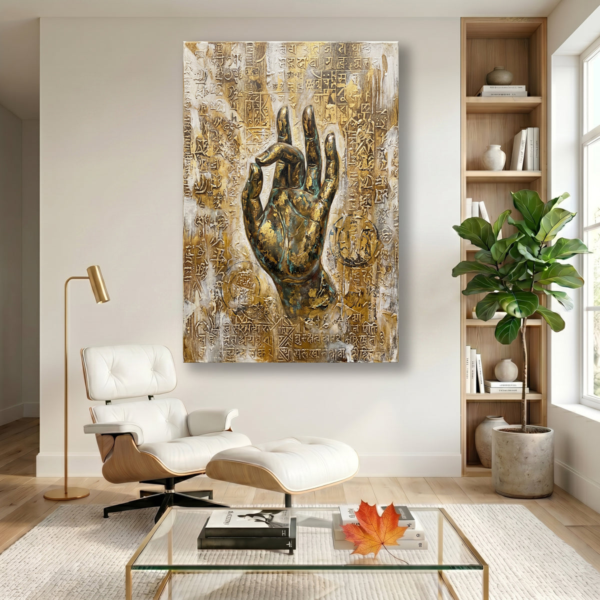 Painting Gilded Mudra