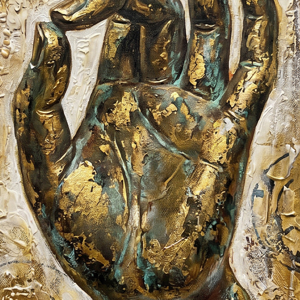 Painting Gilded Mudra