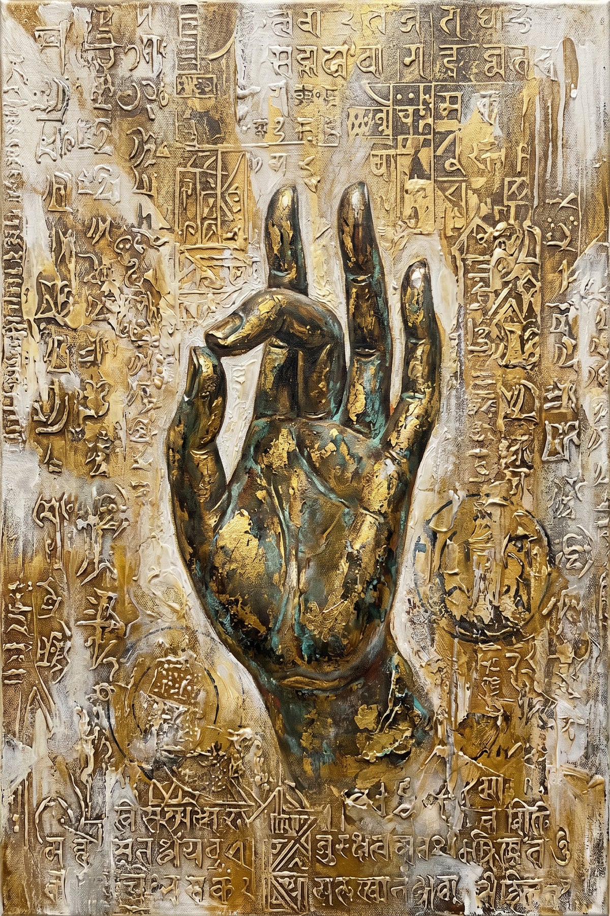 Painting Gilded Mudra