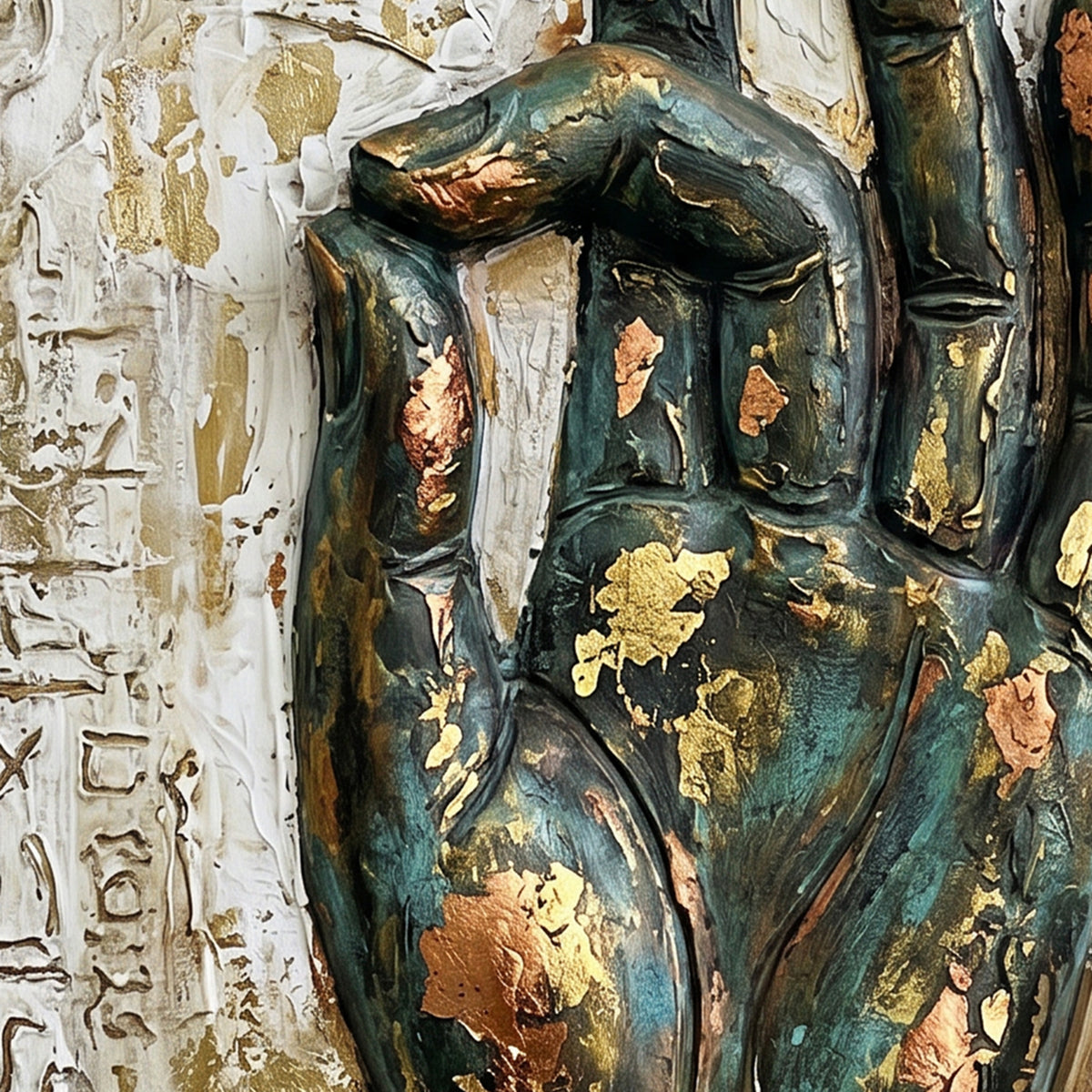 Painting Sacred Verdigris