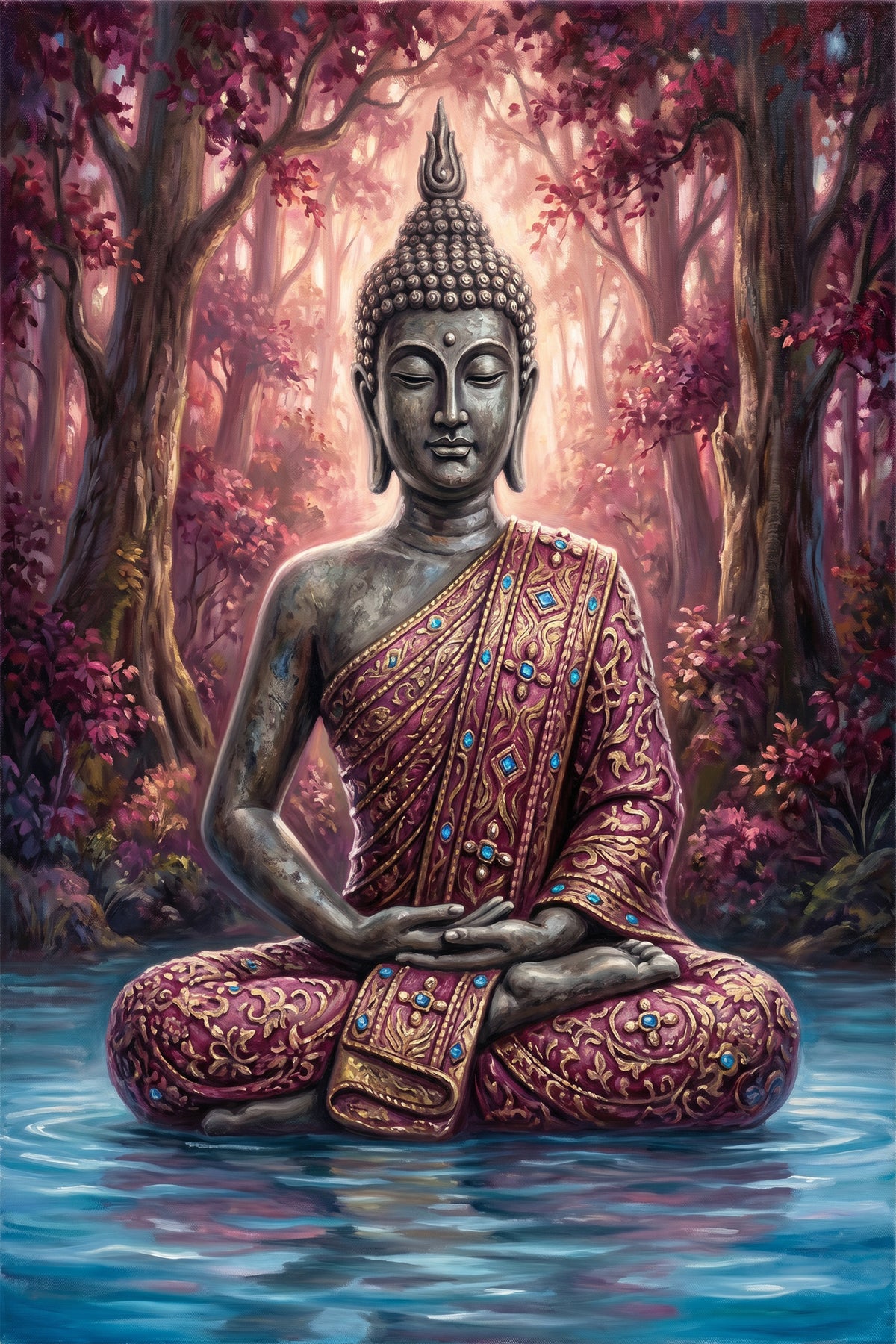 Painting Amethyst Awakening