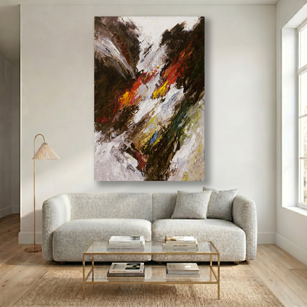 Painting Abstract Dynamic Texture