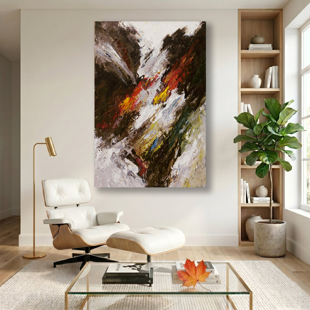 Painting Abstract Dynamic Texture