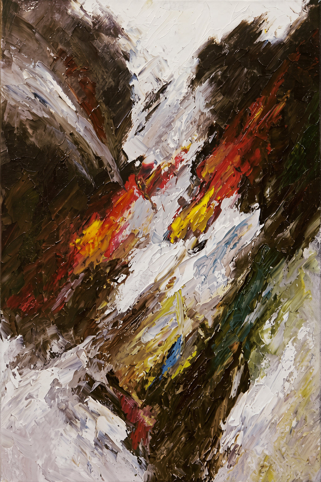 Painting Abstract Dynamic Texture