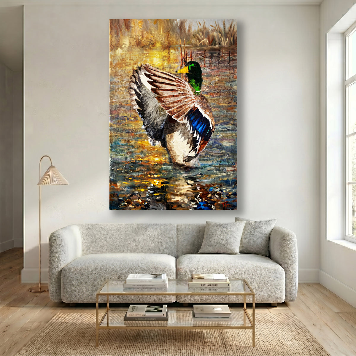Painting Mallard Duck