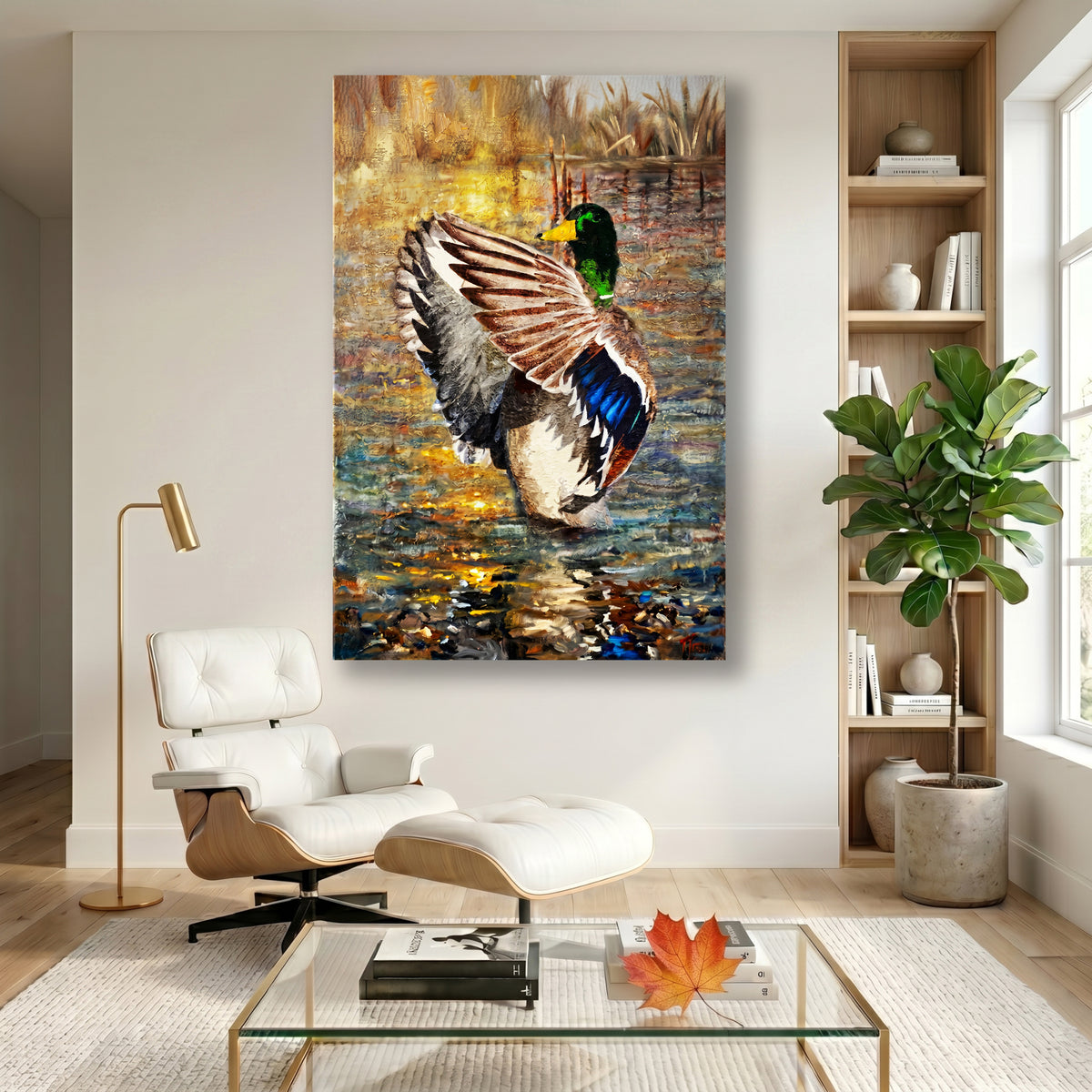 Painting Mallard Duck