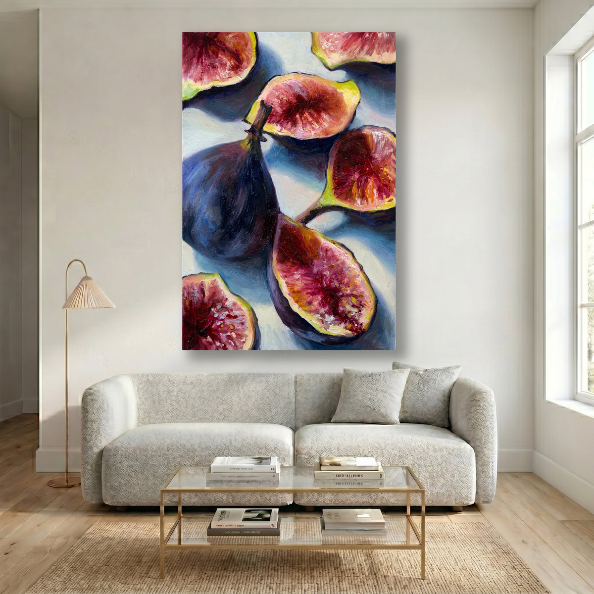 Painting Ripe Figs Still Life