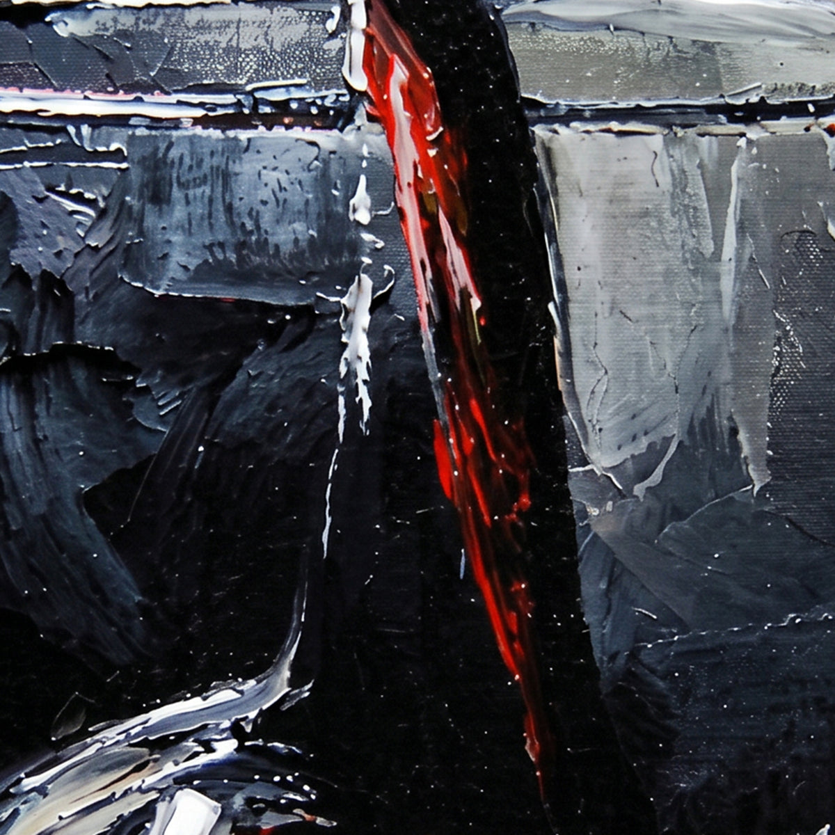 Painting Crimson Resonance