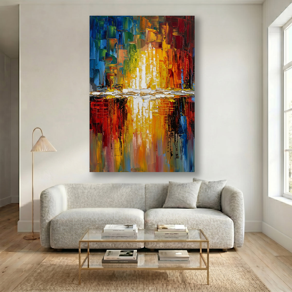 Painting Luminous Convergence