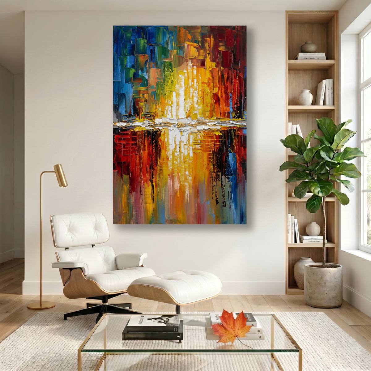 Painting Luminous Convergence