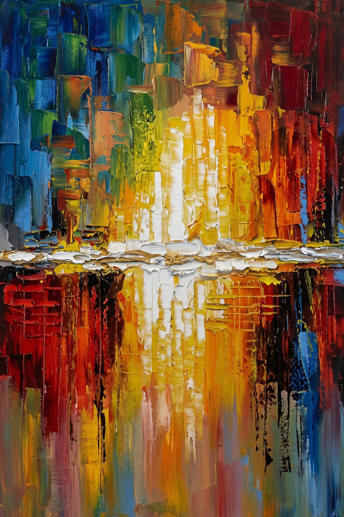 Painting Luminous Convergence