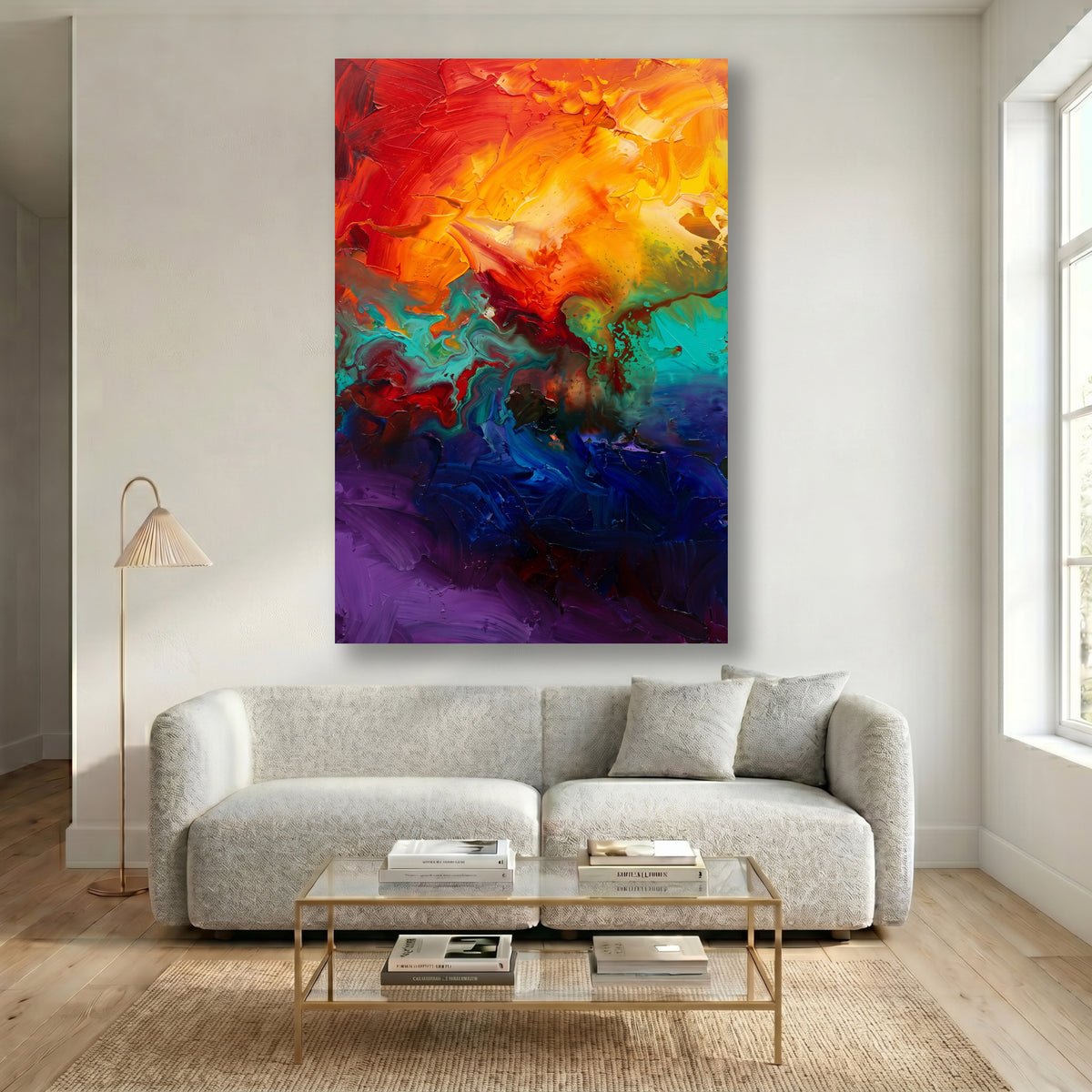 Painting Luminous Convergence