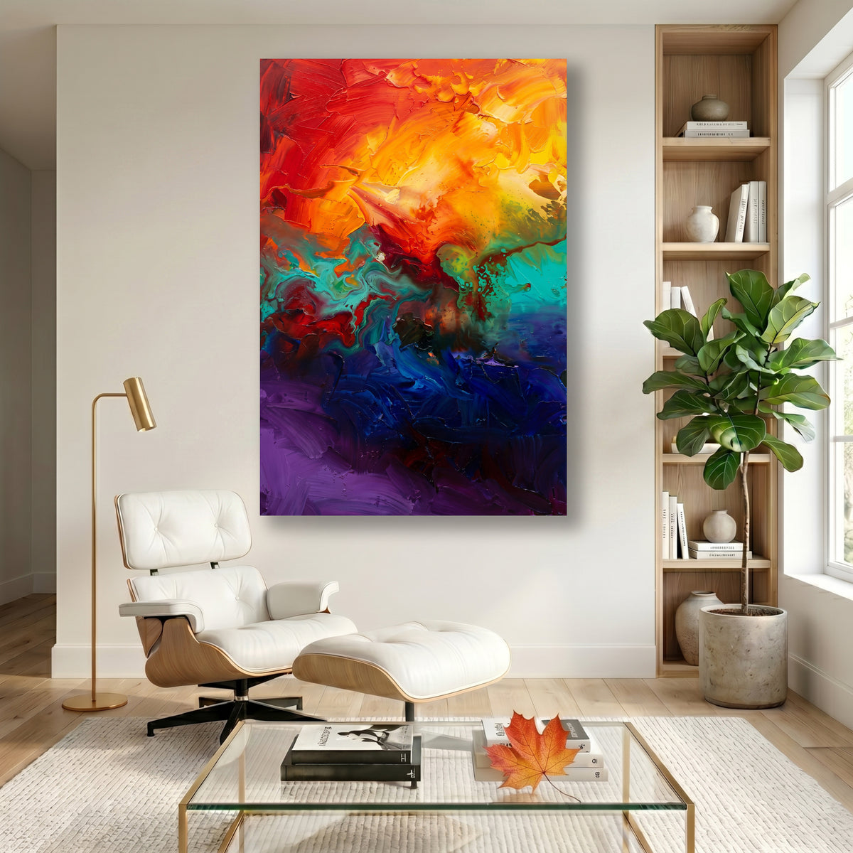 Painting Luminous Convergence