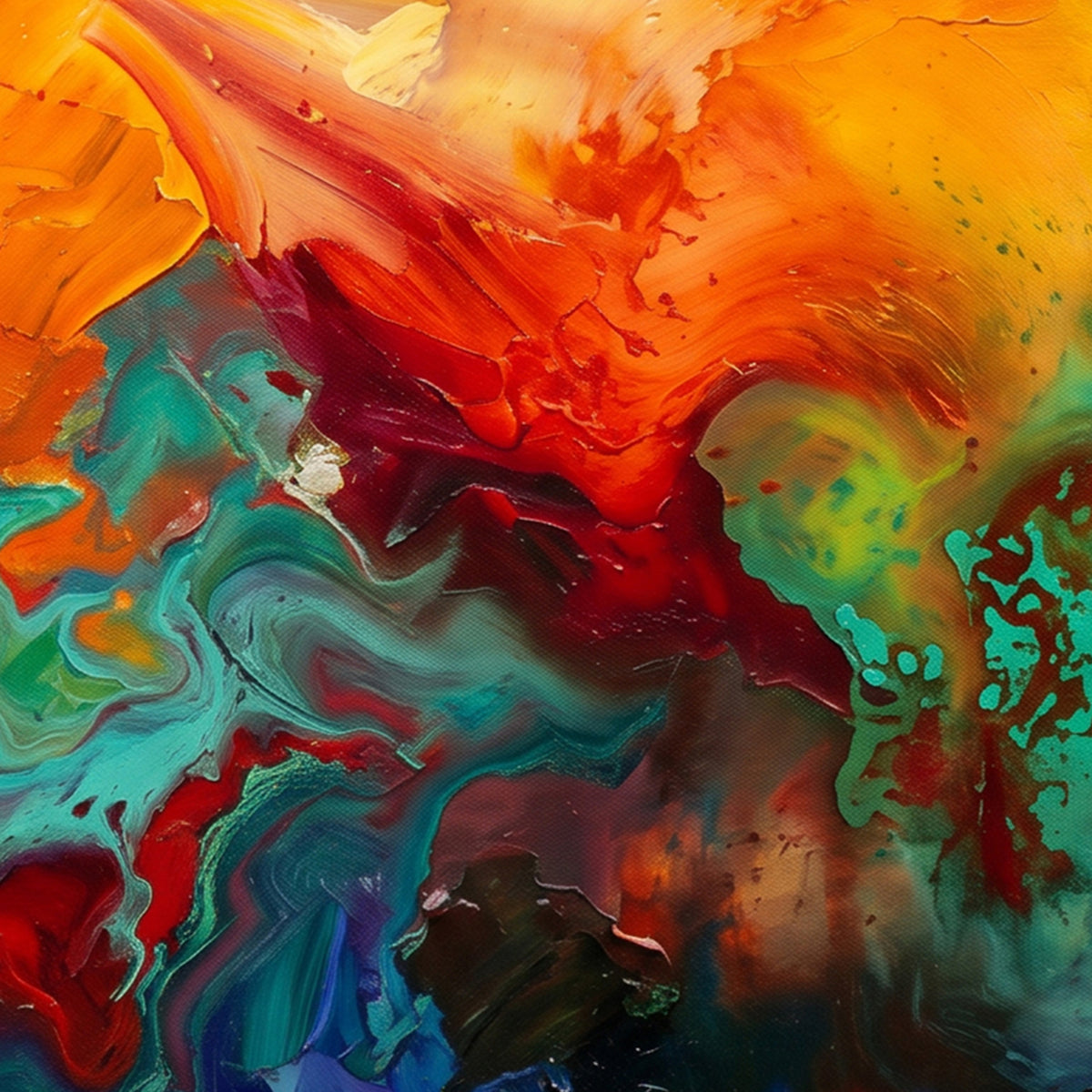 Painting Luminous Convergence