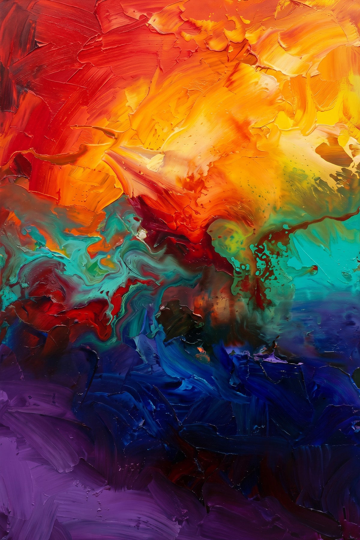 Painting Luminous Convergence