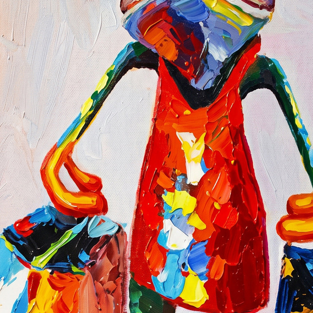 Painting Shopping Frog