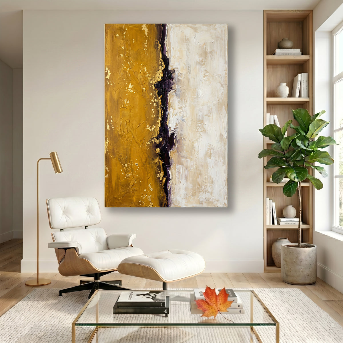 Painting Gilded Fissure