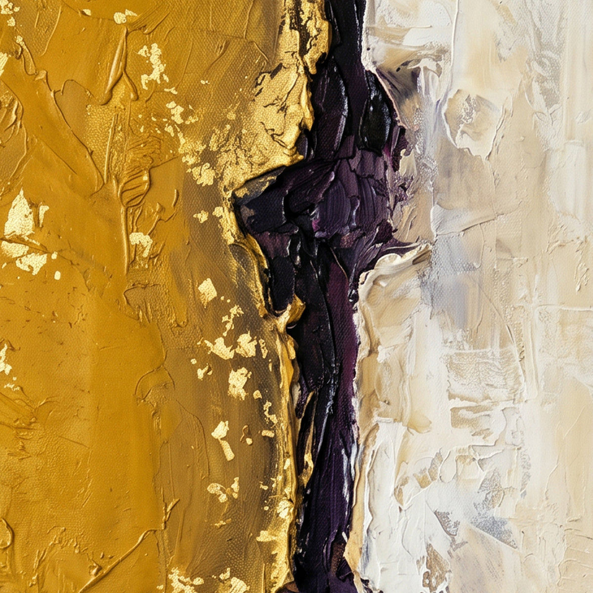 Painting Gilded Fissure