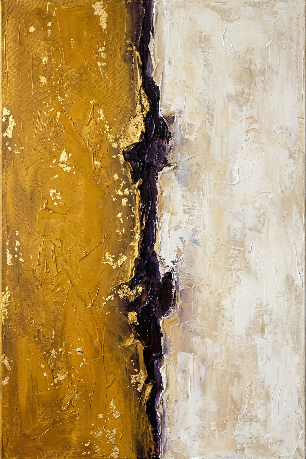 Painting Gilded Fissure