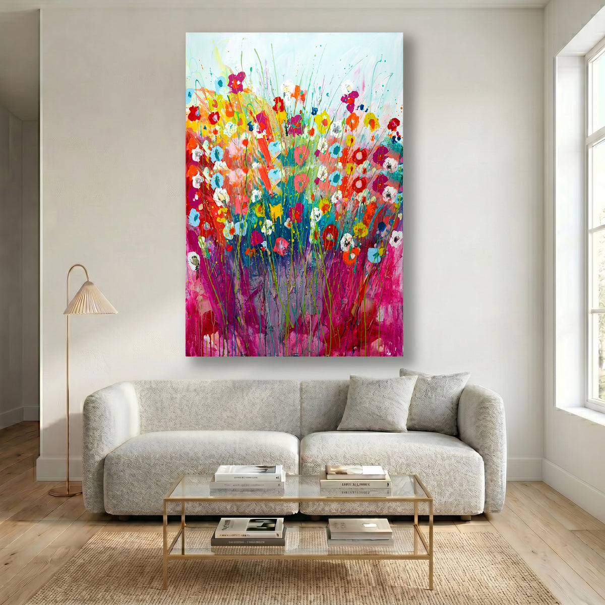 Painting Chromatic Efflorescence