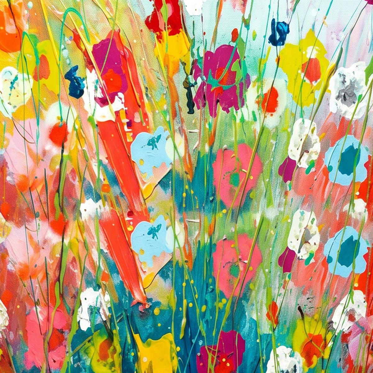 Painting Chromatic Efflorescence