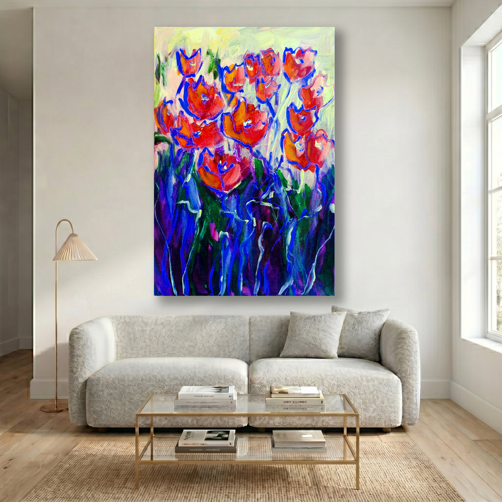 Painting Chromatic Bloom Resonance