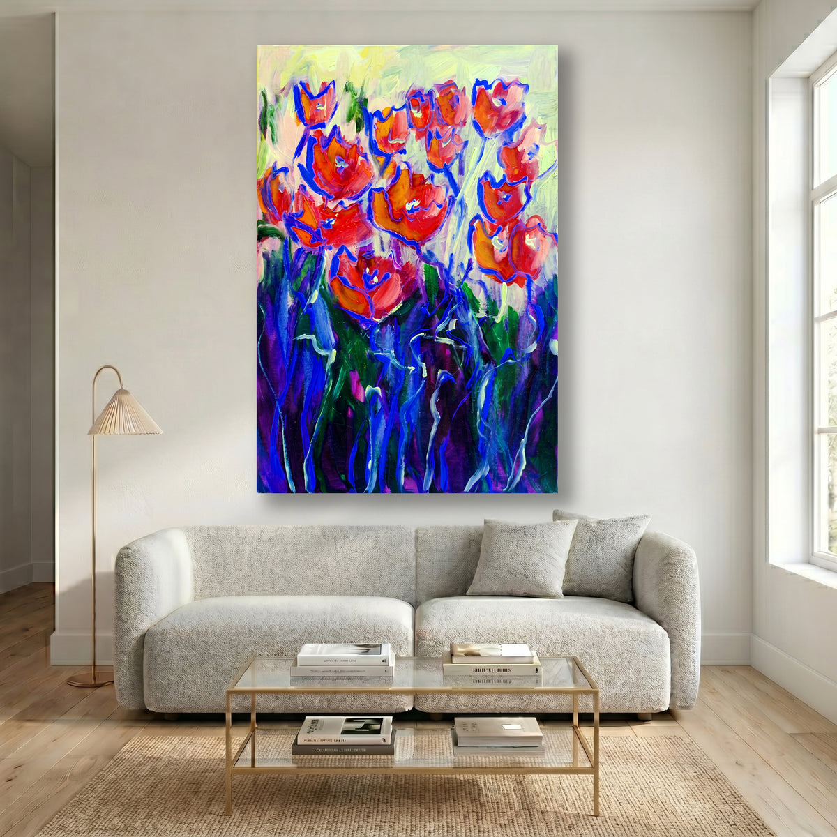 Painting Chromatic Bloom Resonance