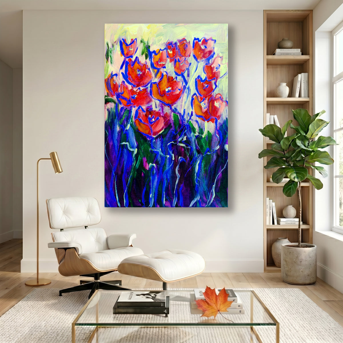 Painting Chromatic Bloom Resonance