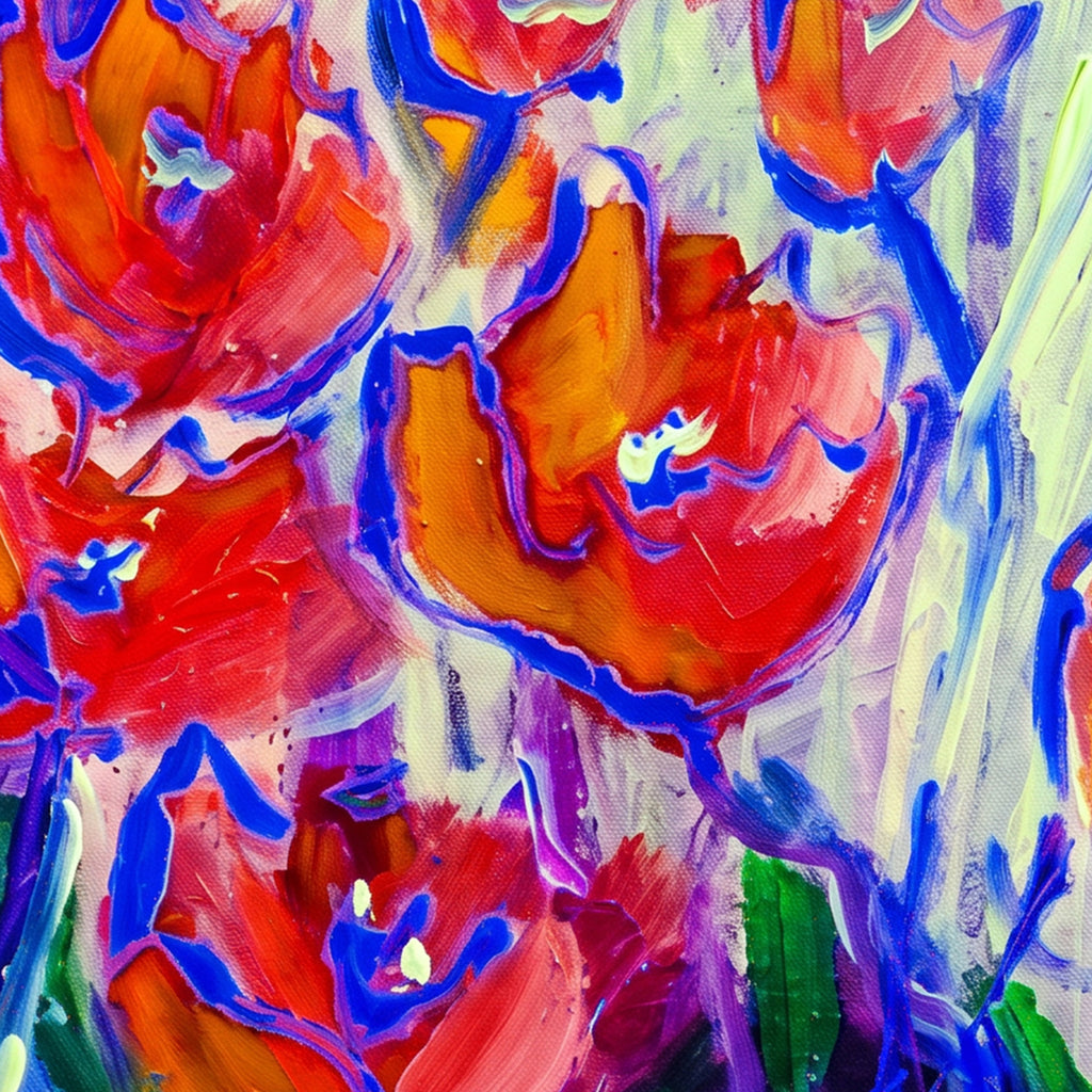 Painting Chromatic Bloom Resonance