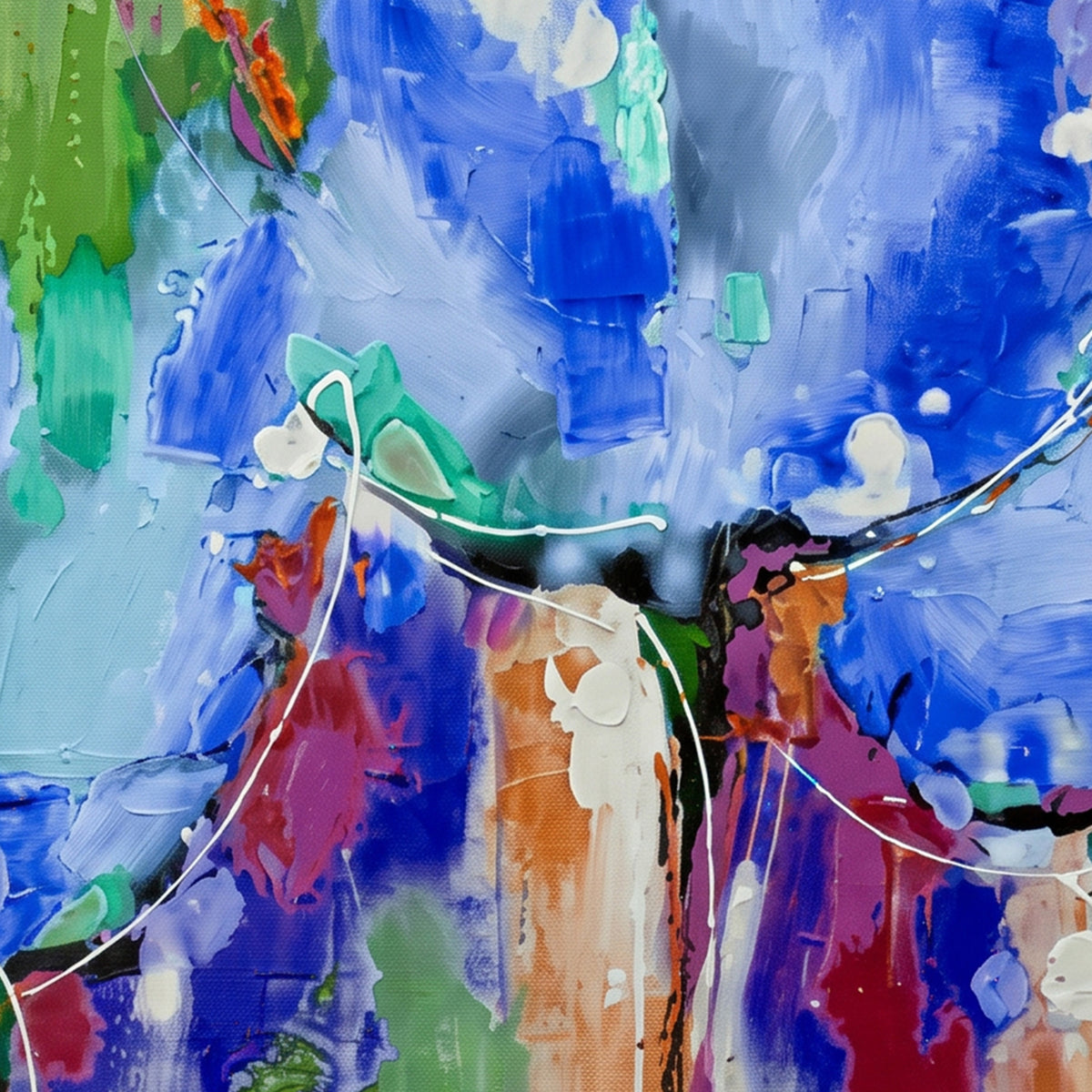 Painting Azure Cascade
