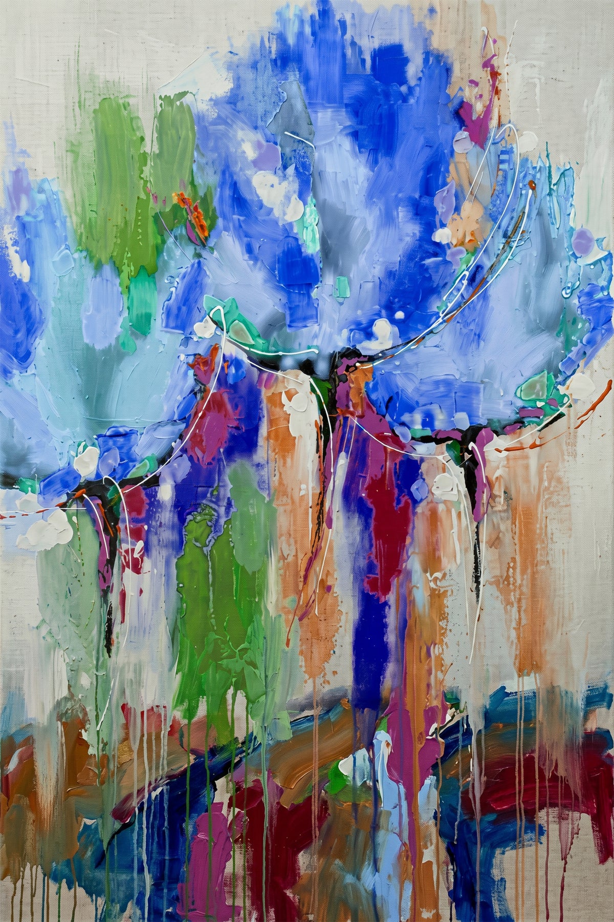 Painting Azure Cascade