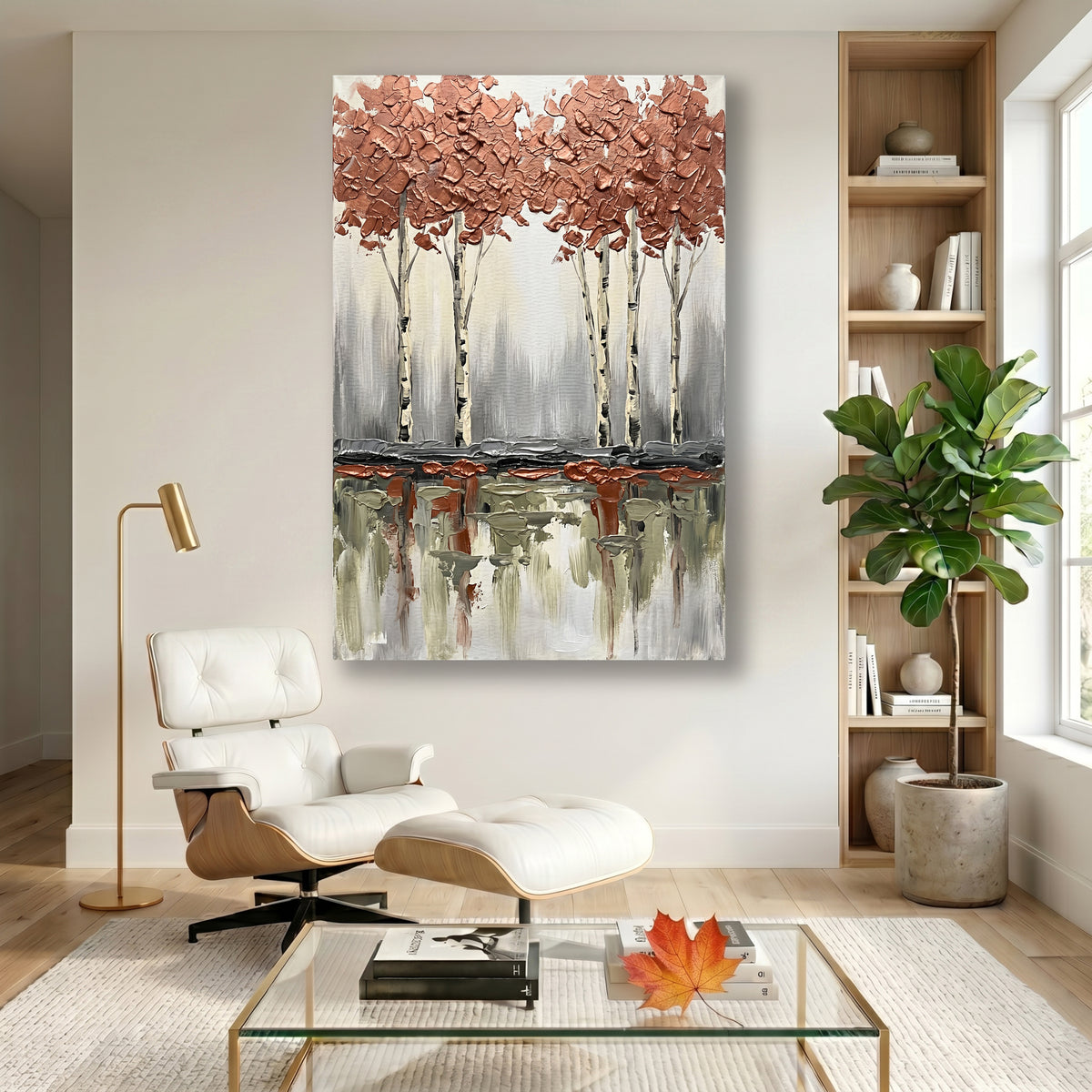 Painting Copper Grove Reflections