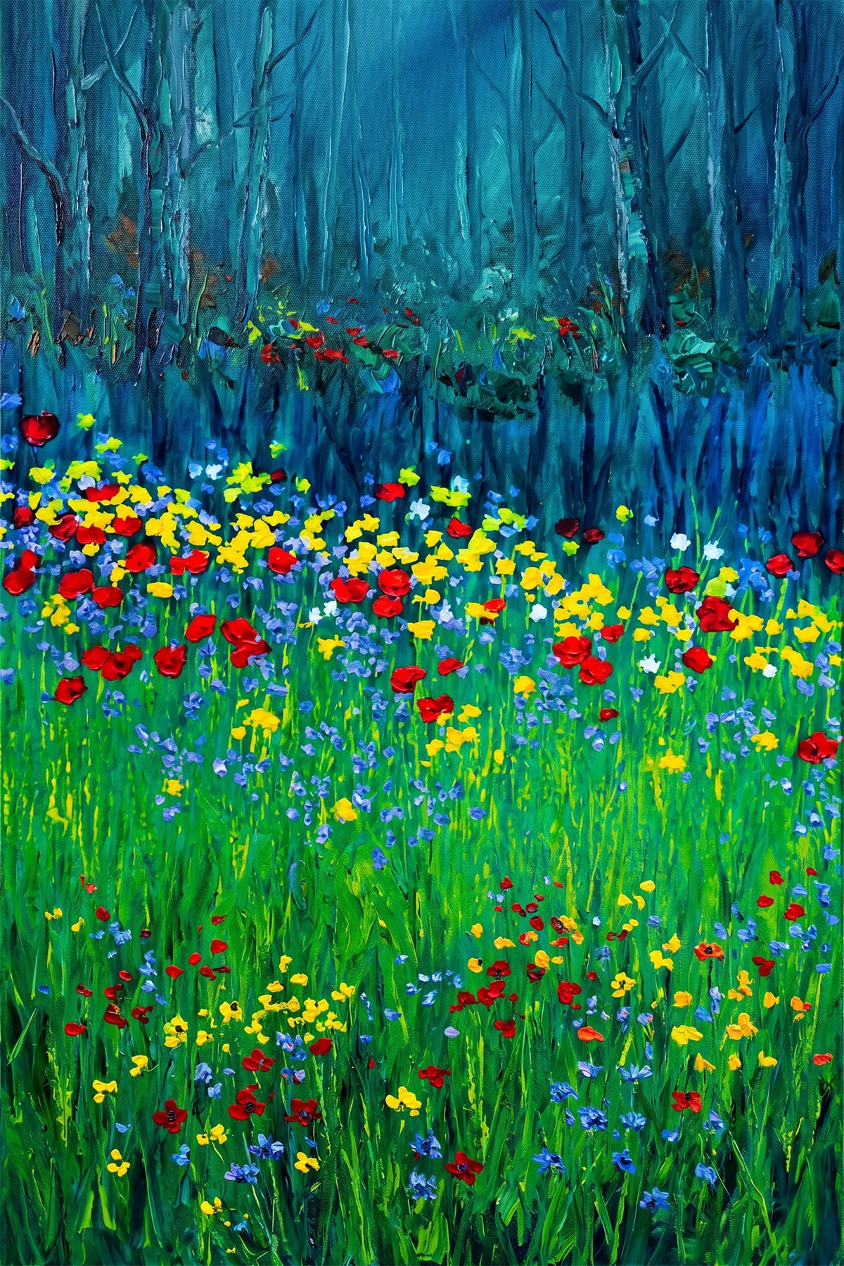 Painting Chromatic Threshold