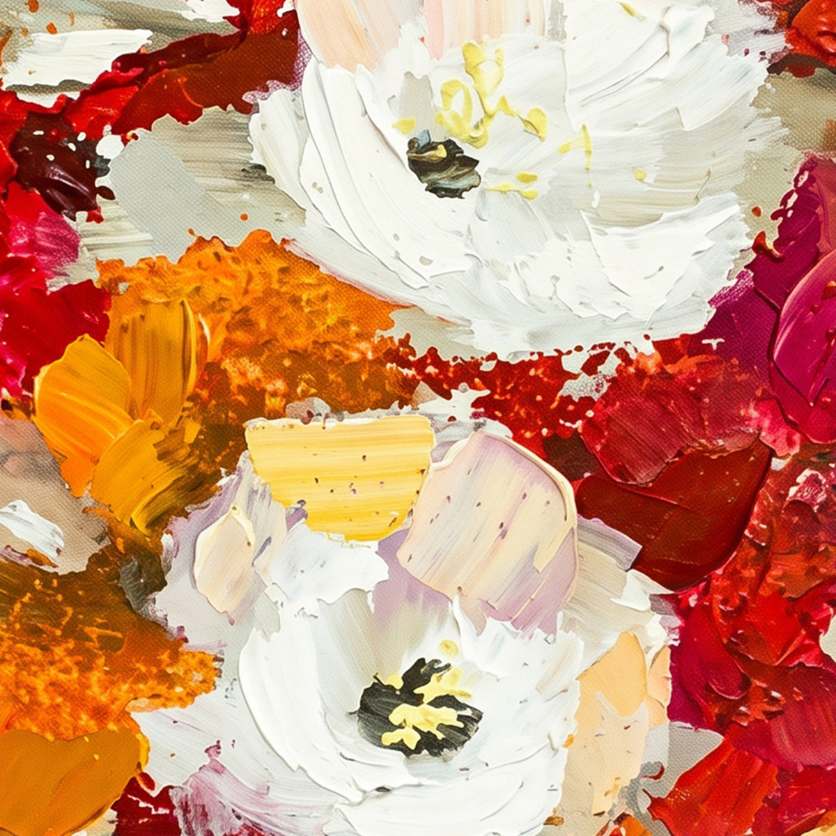 Painting Luminous Floral Canopy