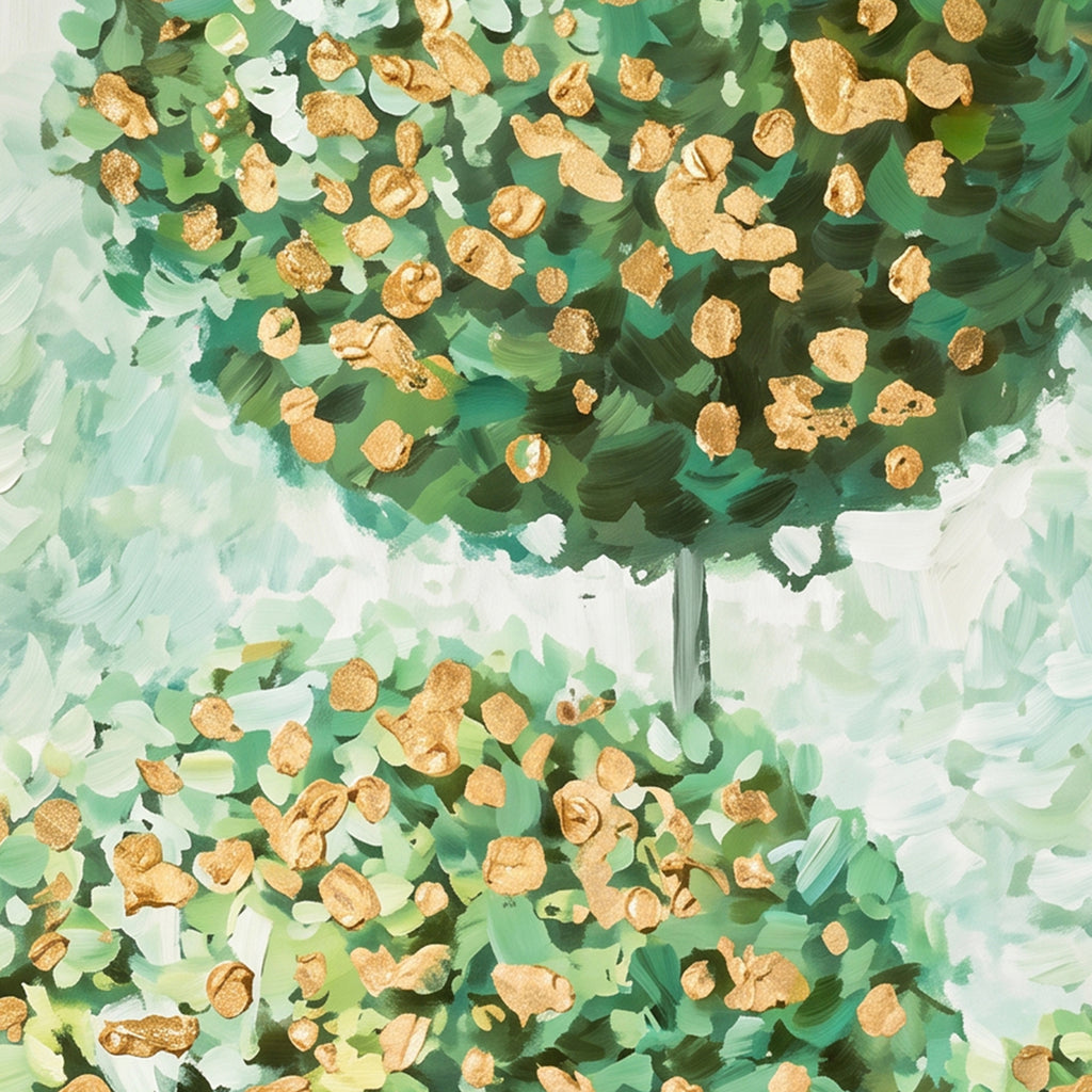Painting Gilded Canopy