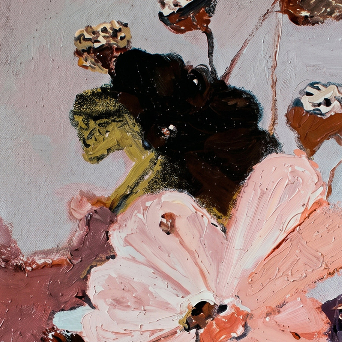 Painting Chromatic Floral Resonance