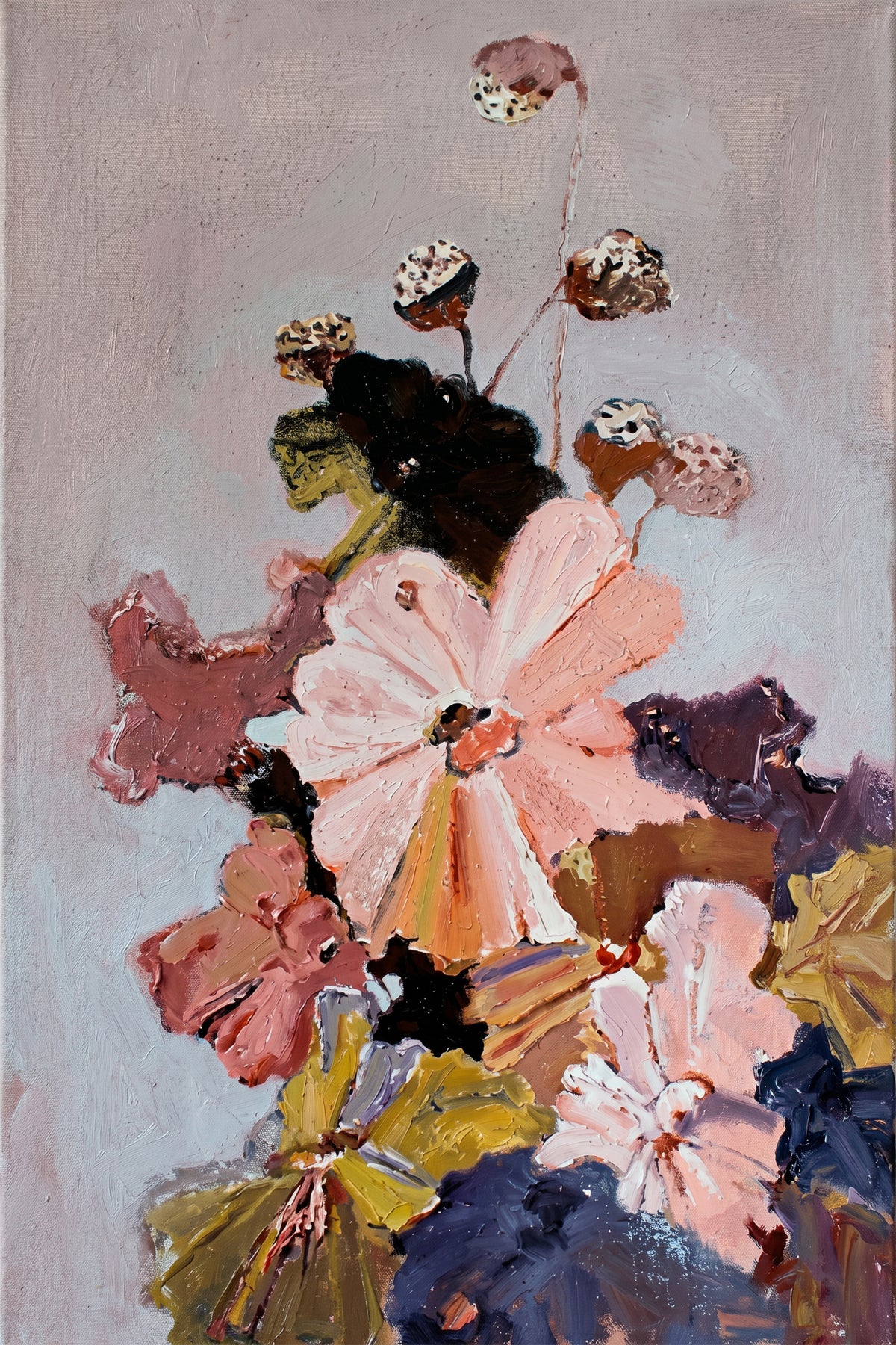 Painting Chromatic Floral Resonance