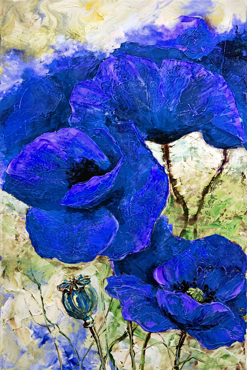 Painting Azure Resonance