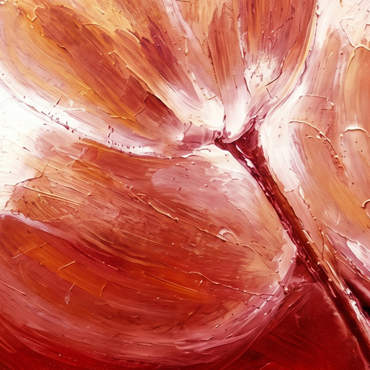 Painting Crimson Resonance