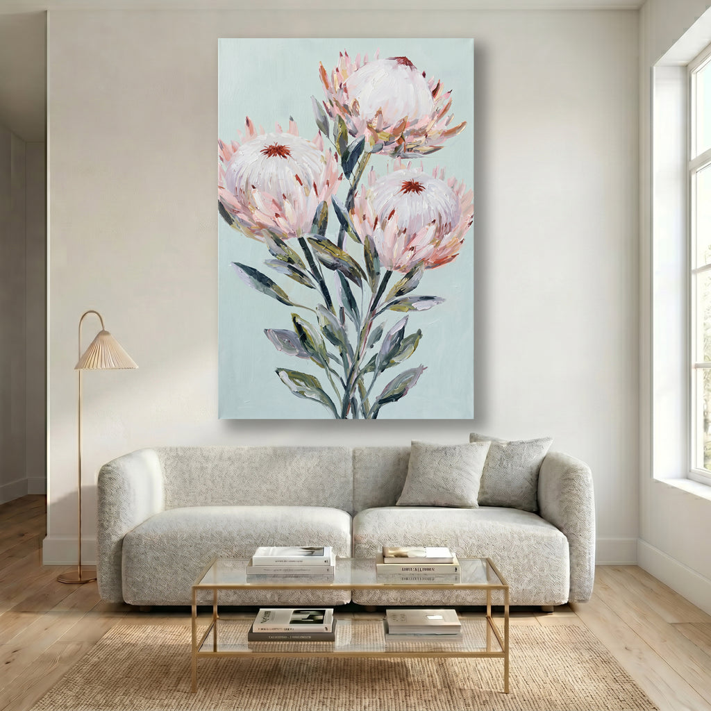 Painting Luminous Botanical Resonance