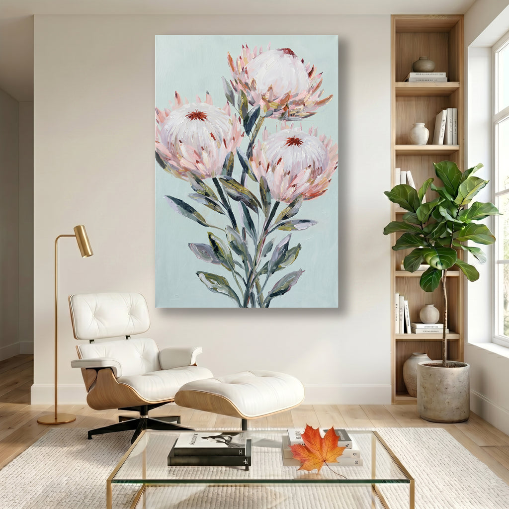 Painting Luminous Botanical Resonance