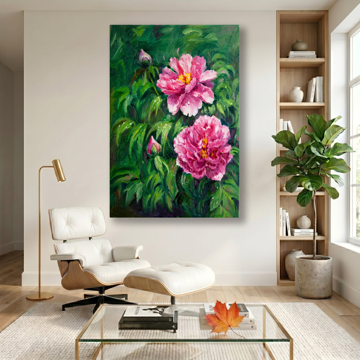 Painting Radiant Botanical Cadence