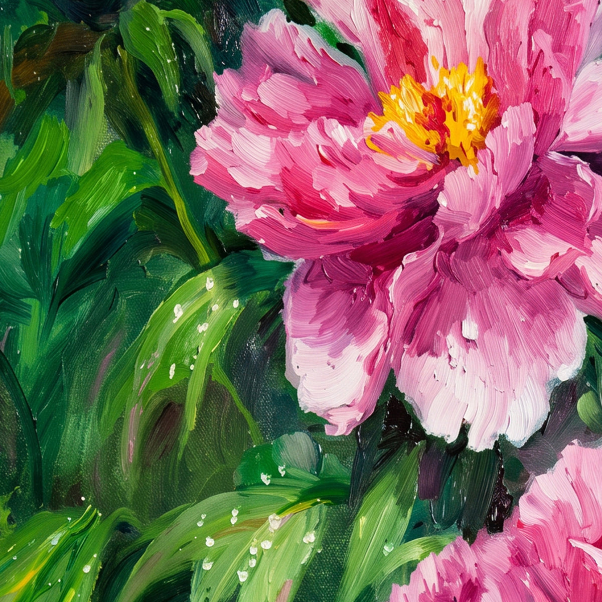 Painting Radiant Botanical Cadence