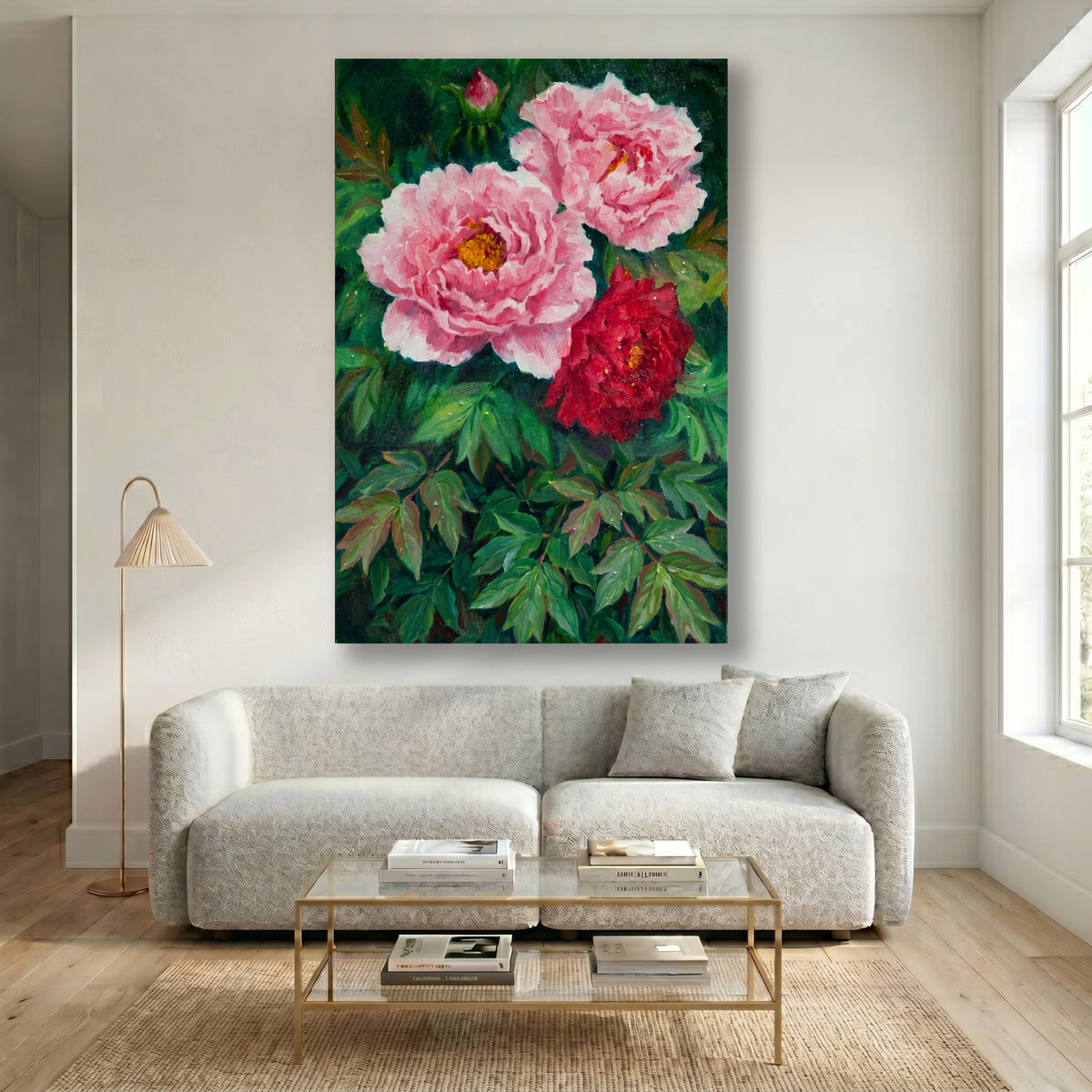 Painting Luminous Botanical Cadence