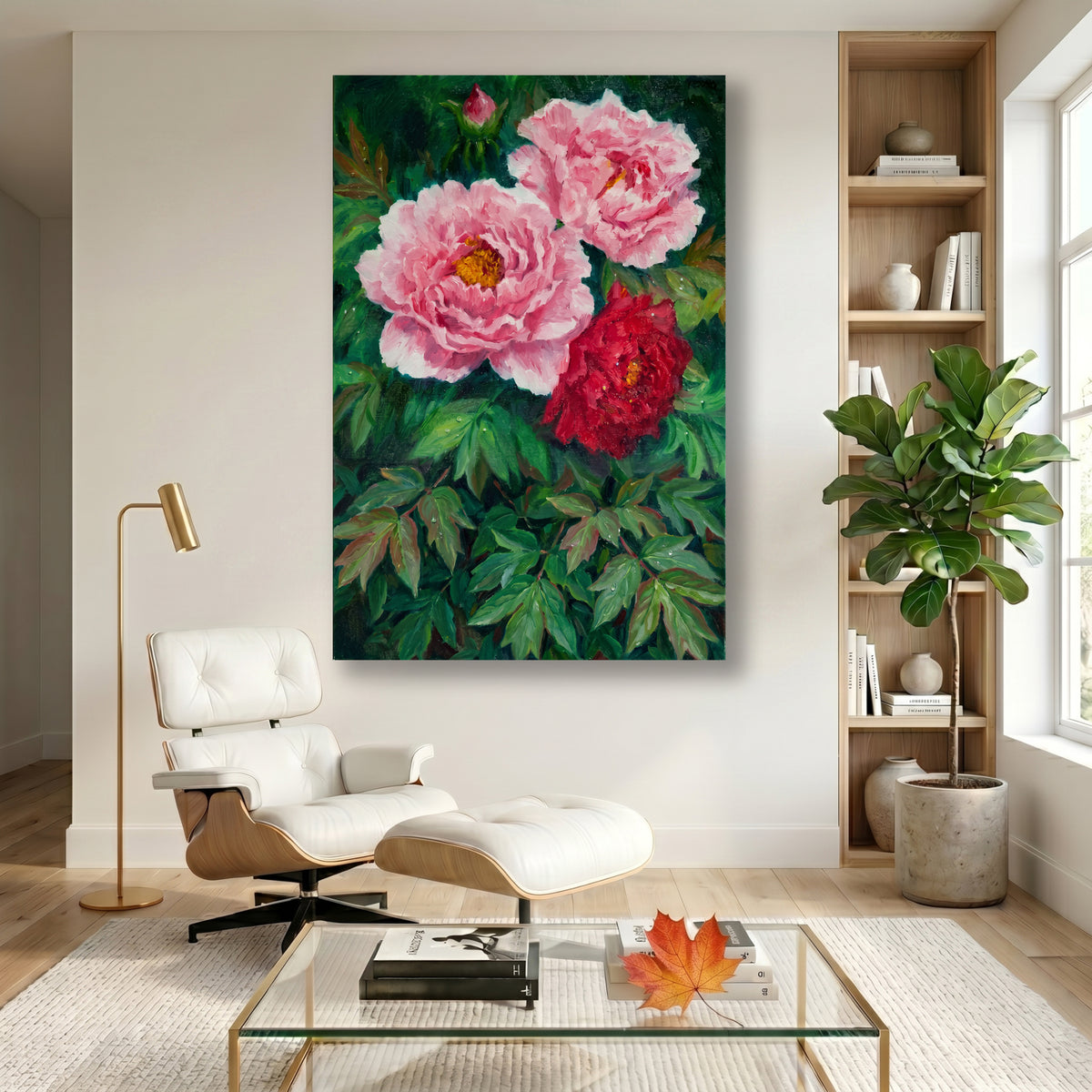 Painting Luminous Botanical Cadence