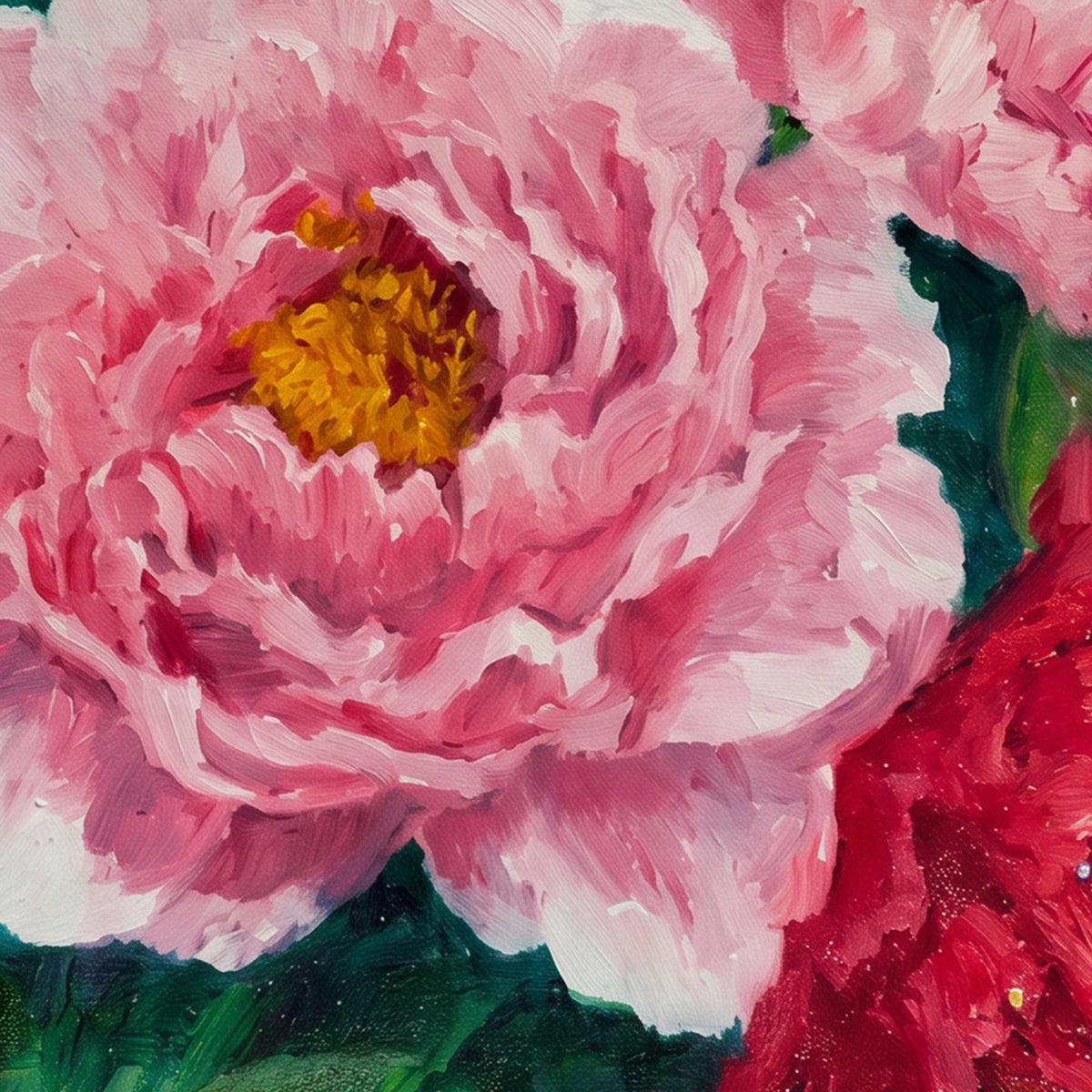 Painting Luminous Botanical Cadence