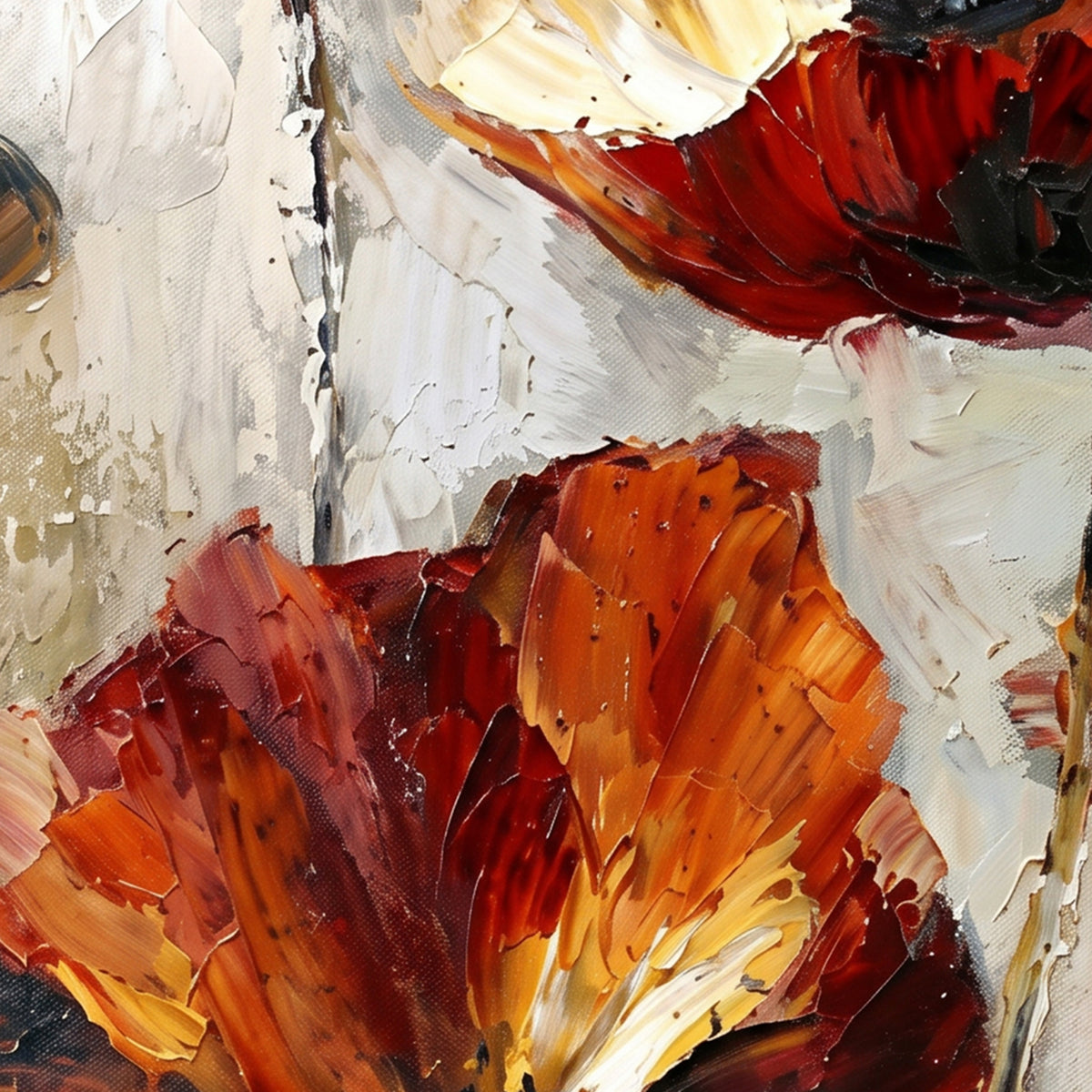 Painting Crimson Resonance